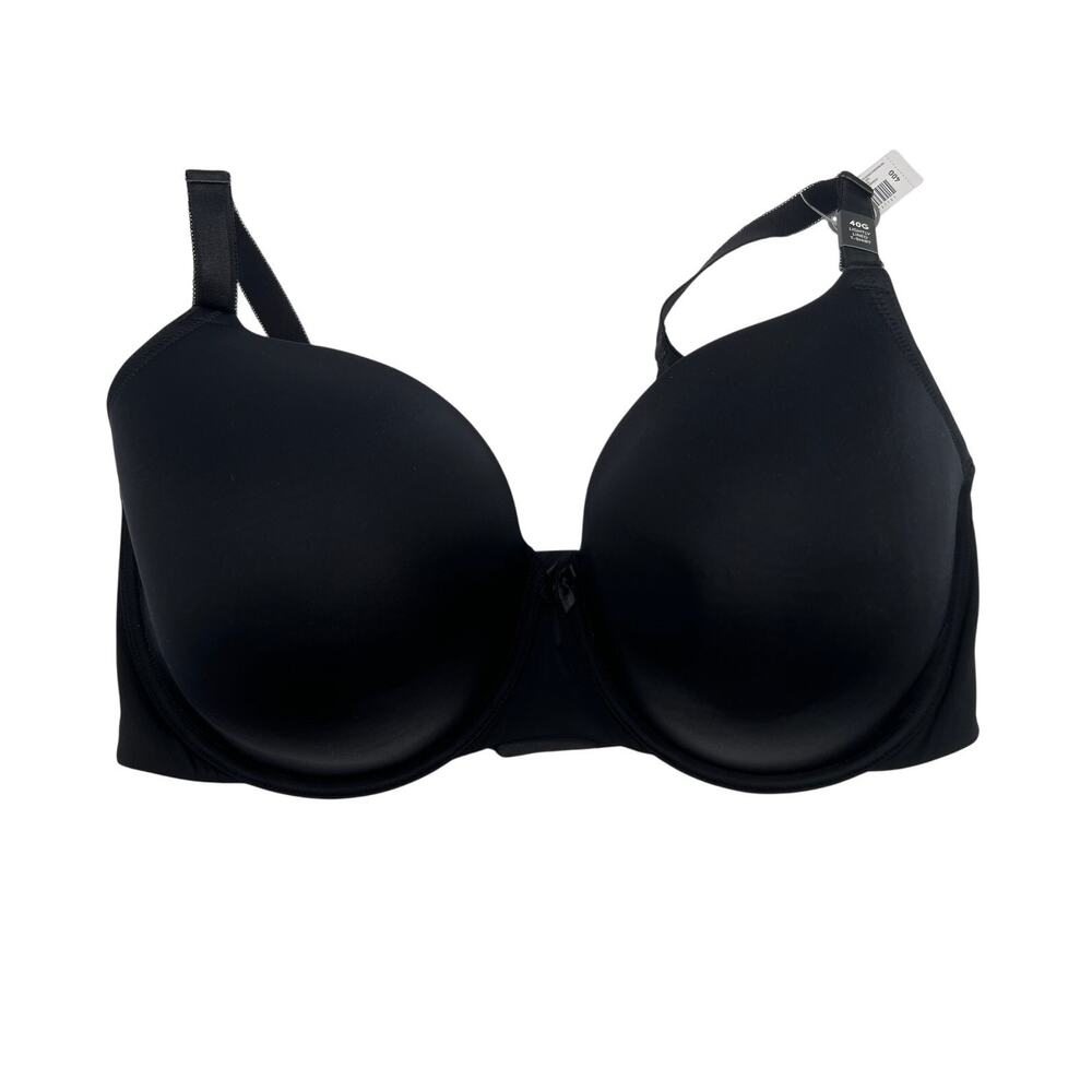 Torrid Curve Back Smoothing Lightly Lined T-Shirt Bra Underwire Black 40G NEW